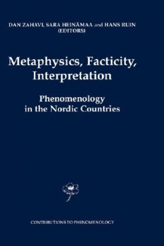 Könyv Metaphysics, Facticity, Interpretation D. Zahavi