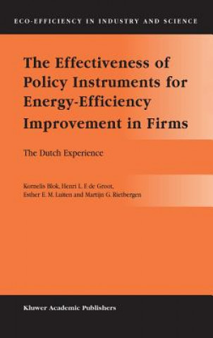 Book Effectiveness of Policy Instruments for Energy-Efficiency Improvement in Firms Kornelis Blok