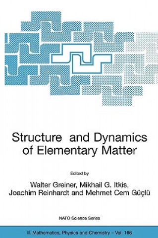 Kniha Structure and Dynamics of Elementary Matter Walter Greiner