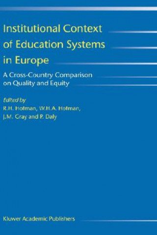 Carte Institutional Context of Education Systems in Europe R. H. Hofman