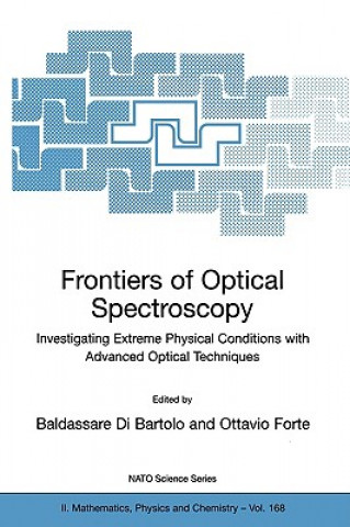 Книга Frontiers of Optical Spectroscopy Baldassare Di Bartolo