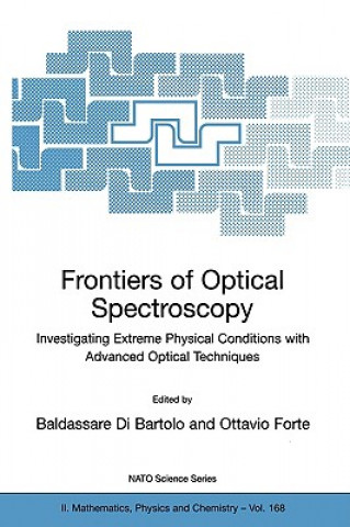 Buch Frontiers of Optical Spectroscopy Baldassare Di Bartolo