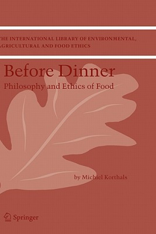 Kniha Before Dinner Michiel Korthals
