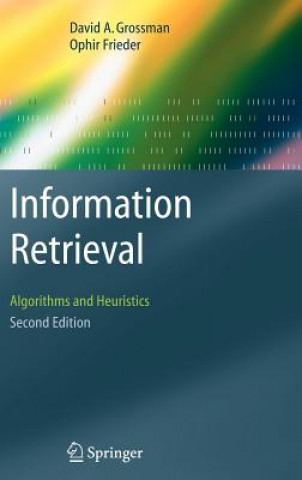 Kniha Information Retrieval David A. Grossman