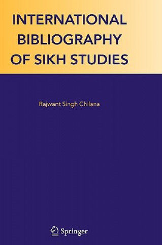 Book International Bibliography of Sikh Studies R. S. Chilana