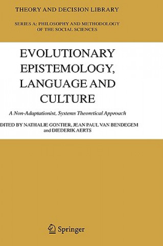 Carte Evolutionary Epistemology, Language and Culture N. Gontier