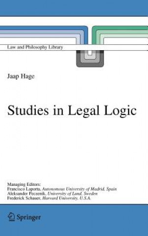 Könyv Studies in Legal Logic J. Hage