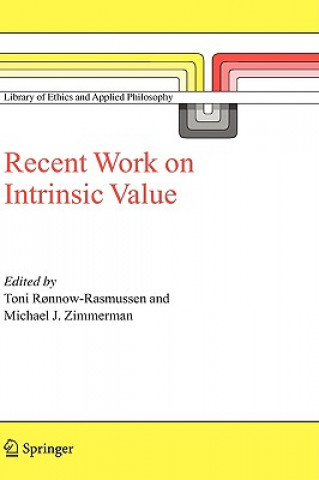 Libro Recent Work on Intrinsic Value Toni Ronnow-Rasmussen