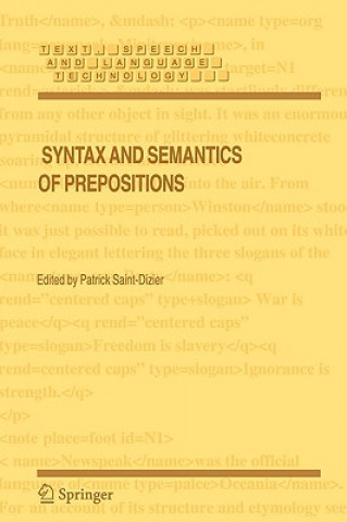 Buch Syntax and Semantics of Prepositions P. Saint-Dizier