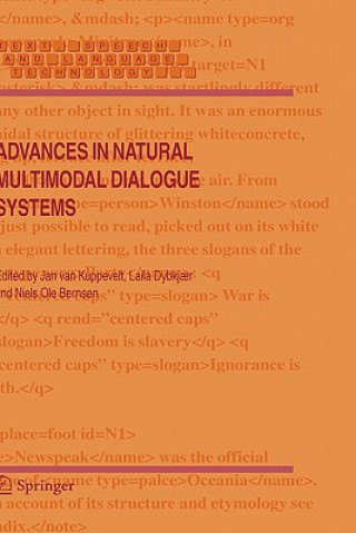 Kniha Advances in Natural Multimodal Dialogue Systems Jan van Kuppevelt