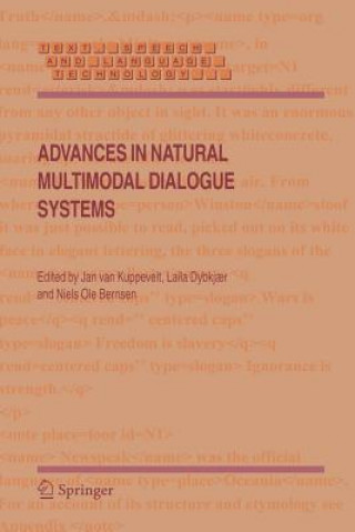 Könyv Advances in Natural Multimodal Dialogue Systems Jan van Kuppevelt