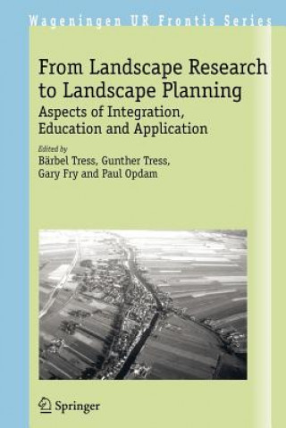 Könyv From Landscape Research to Landscape Planning Bärbel Tress