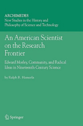 Kniha American Scientist on the Research Frontier R. R. Hamerla