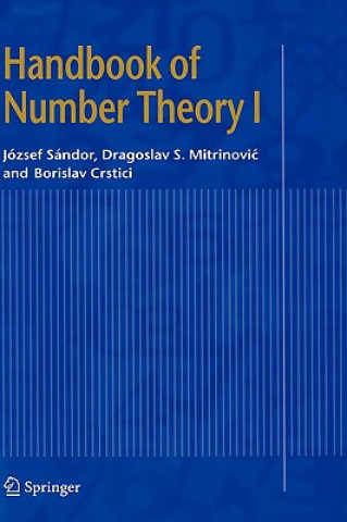 Könyv Handbook of Number Theory I J. Sandor