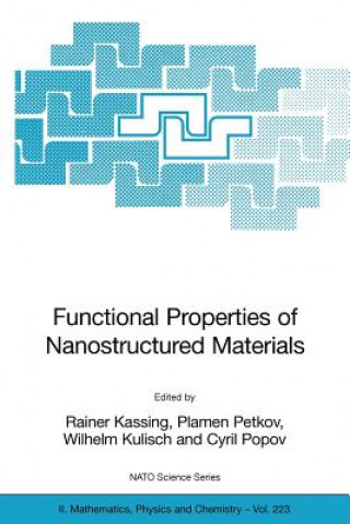 Kniha Functional Properties of Nanostructured Materials Rainer Kassing