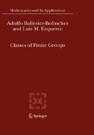 Book Classes of Finite Groups Adolfo Ballester-Bolinches