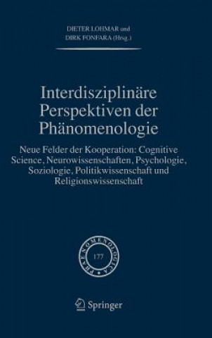 Buch Interdisziplinare Perspektiven Der Phanomenologie Dieter Lohmar