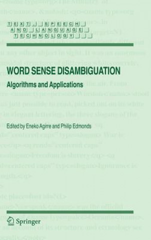 Kniha Word Sense Disambiguation Eneko Agirre