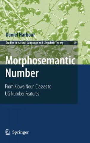 Könyv Morphosemantic Number: Daniel Harbour