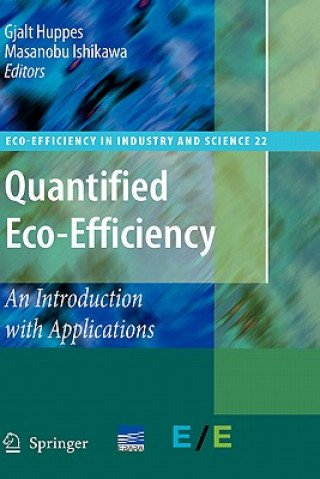 Könyv Quantified Eco-Efficiency Gjalt Huppes