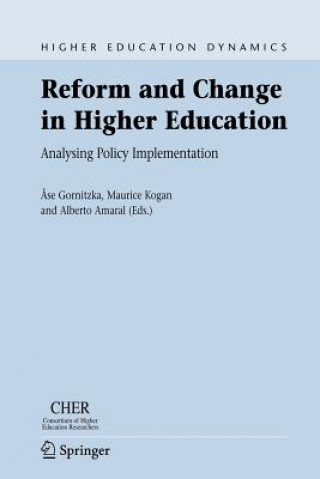 Buch Reform and Change in Higher Education Maurice Kogan