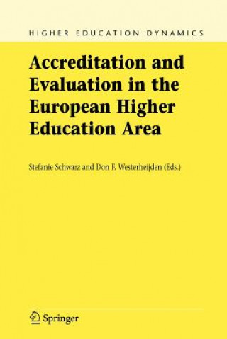 Kniha Accreditation and Evaluation in the European Higher Education Area Stefanie Schwarz