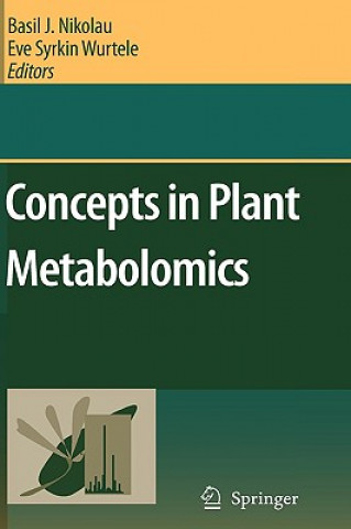 Książka Concepts in Plant Metabolomics B.J. Nikolau