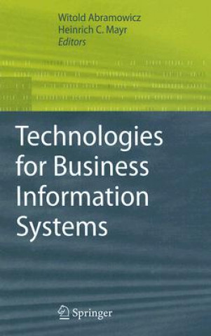 Knjiga Technologies for Business Information Systems Witold Abramowicz