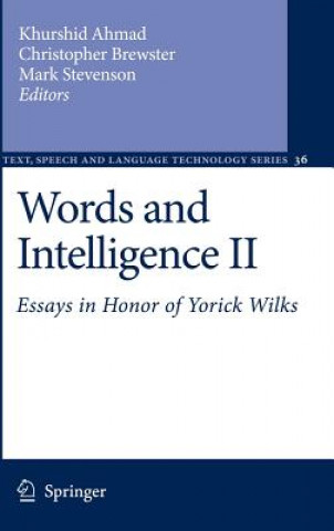 Livre Words and Intelligence II Khurshid Ahmad