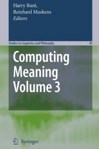 Könyv Computing Meaning Harry Bunt