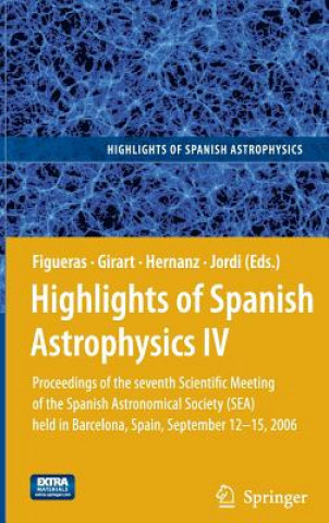 Książka Highlights of Spanish Astrophysics IV Francesca Figueras