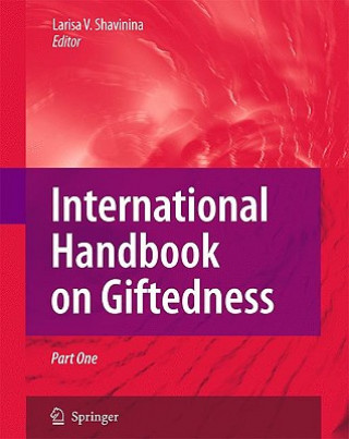 Carte International Handbook on Giftedness Larisa Shavinina