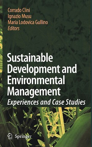 Kniha Sustainable Development and Environmental Management Corrado Clini