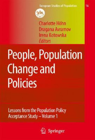 Könyv People, Population Change and Policies Charlotte Höhn