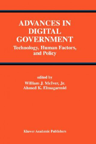 Könyv Advances in Digital Government William J. McIver Jr.