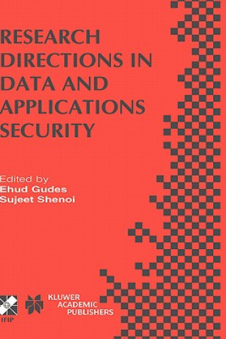 Książka Research Directions in Data and Applications Security Ehud Gudes