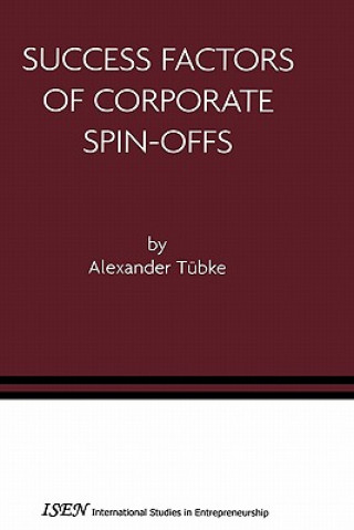 Livre Success Factors of Corporate Spin-Offs Alexander Tübke