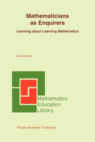 Livre Mathematicians as Enquirers Leone Burton