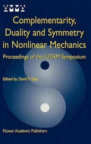 Könyv Complementarity, Duality and Symmetry in Nonlinear Mechanics David Yang Gao