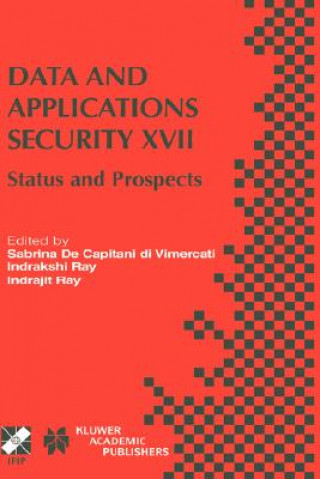 Carte Data and Applications Security XVII Sabrina De Capitani di Vimercati