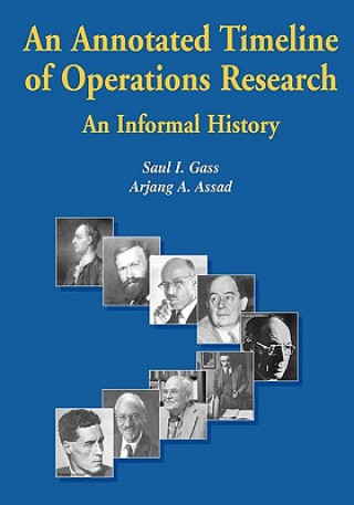 Kniha Annotated Timeline of Operations Research Saul I. Gass