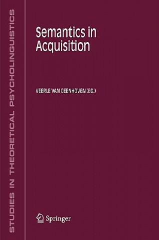 Buch Semantics in Acquisition Veerle van Geenhoven