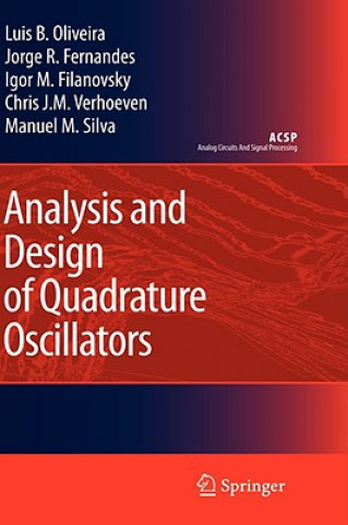 Könyv Analysis and Design of Quadrature Oscillators Luis B. Oliveira