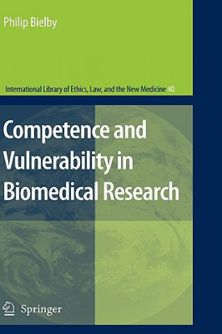 Kniha Competence and Vulnerability in Biomedical Research Philip Bielby