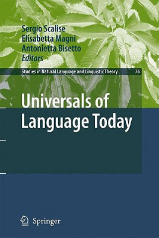 Buch Universals of Language Today Sergio Scalise