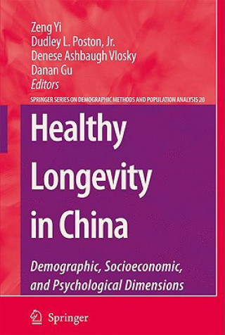 Książka Healthy Longevity in China Yi Zeng