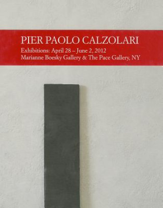 Kniha Pier Paolo Calzolari Germano Celant