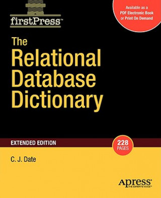 Книга Relational Database Dictionary, Extended Edition Christopher Date