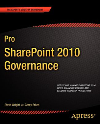 Buch Pro SharePoint 2010 Governance Steve Wright