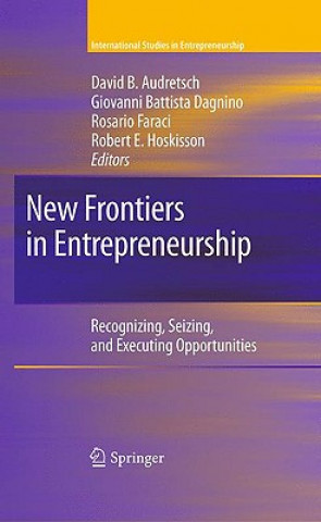 Kniha New Frontiers in Entrepreneurship David B. Audretsch